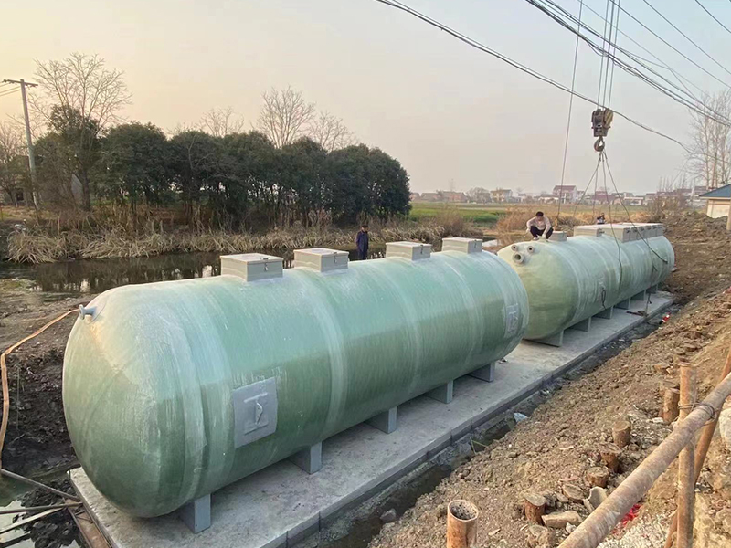 玻璃钢地埋式污水处理设备